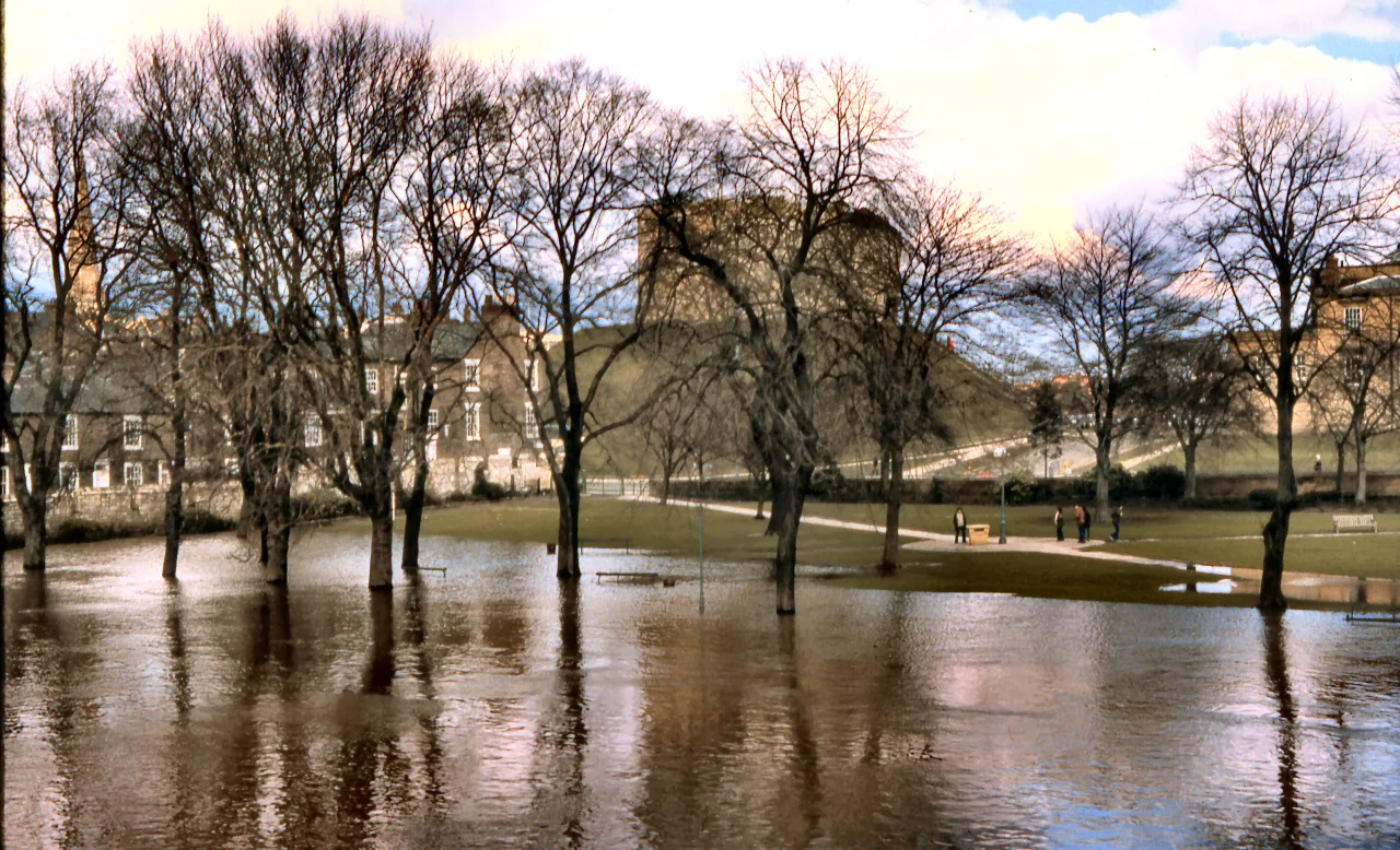 River Ouse in Flood - geograph.org.uk, York