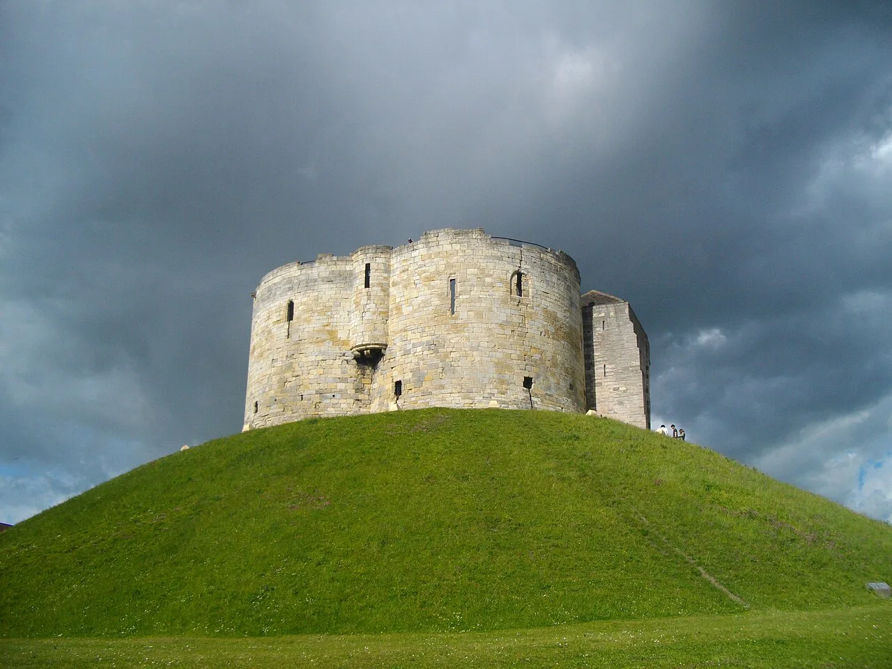 Clifford's Tower Dark Sky, York